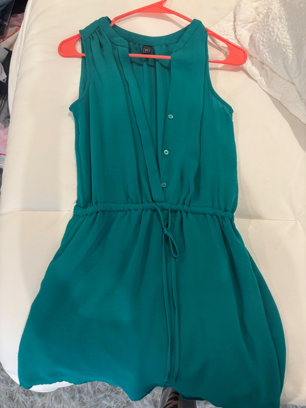 GAP Teal Sleeveless Dress
